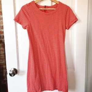 Striped Fitted Dress